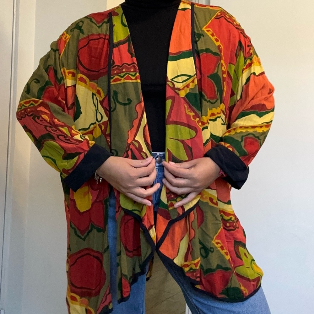 Women's Vintage Multicolor Jacket